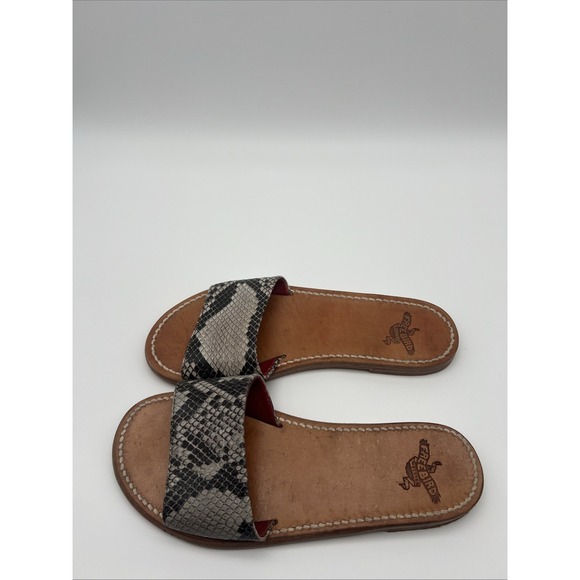 Freebird by Steven Snakeskin Pattern Sandals - Picture 1 of 8